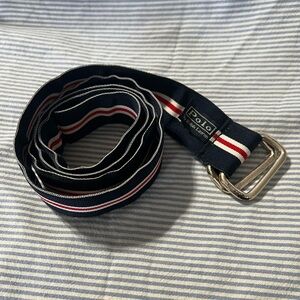 Polo by Ralph Lauren Men's Navy Belt